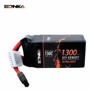 BONKA FPV 1300mAh 130C 6S Ultra Series Racing LiPo